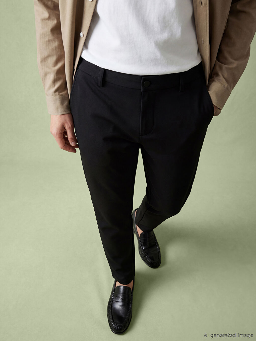 بنطلون سليم فيت رجال-1