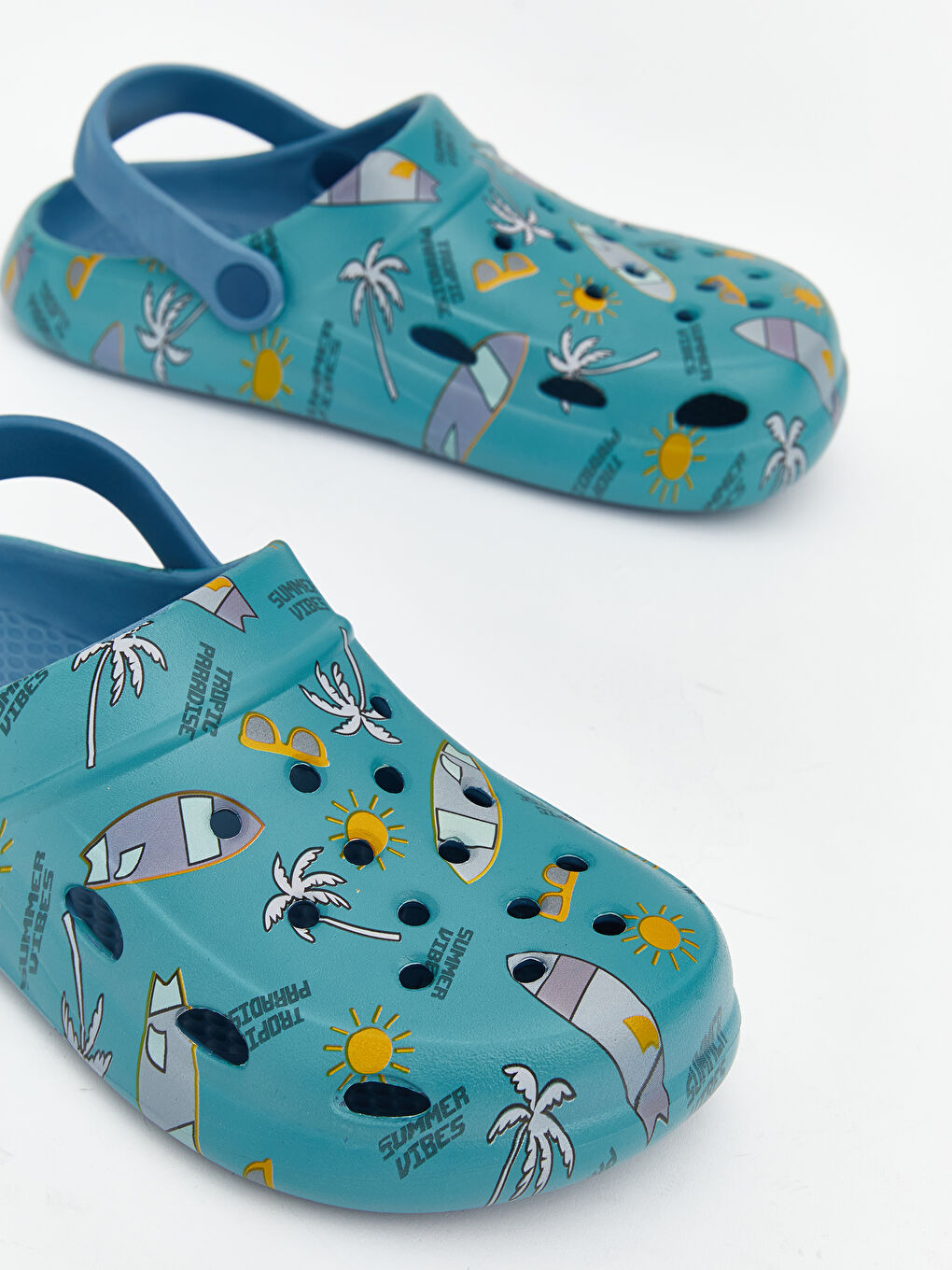 Мальчики Голубой Сандалии-2