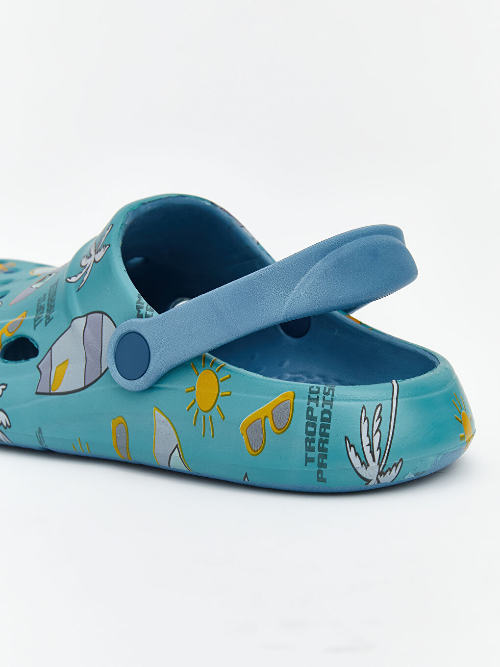 Мальчики Голубой Сандалии-4