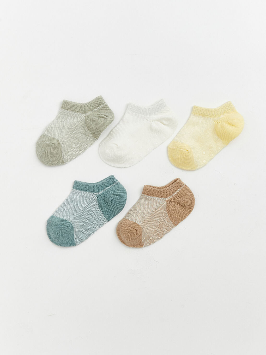Baby Boy GREEN Trainer Socks
