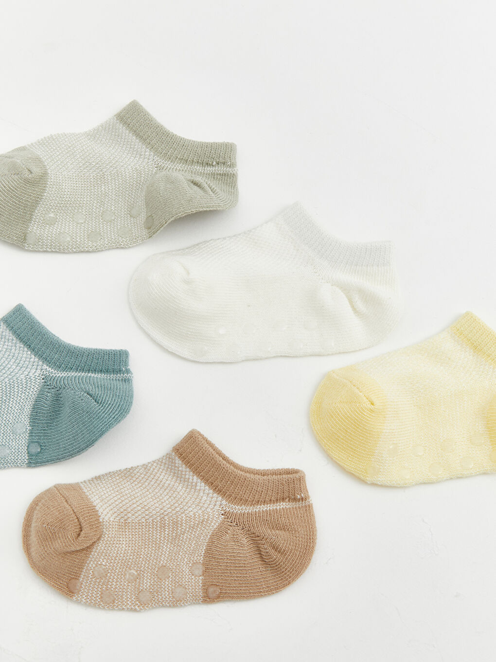 Baby Boy GREEN Trainer Socks-1