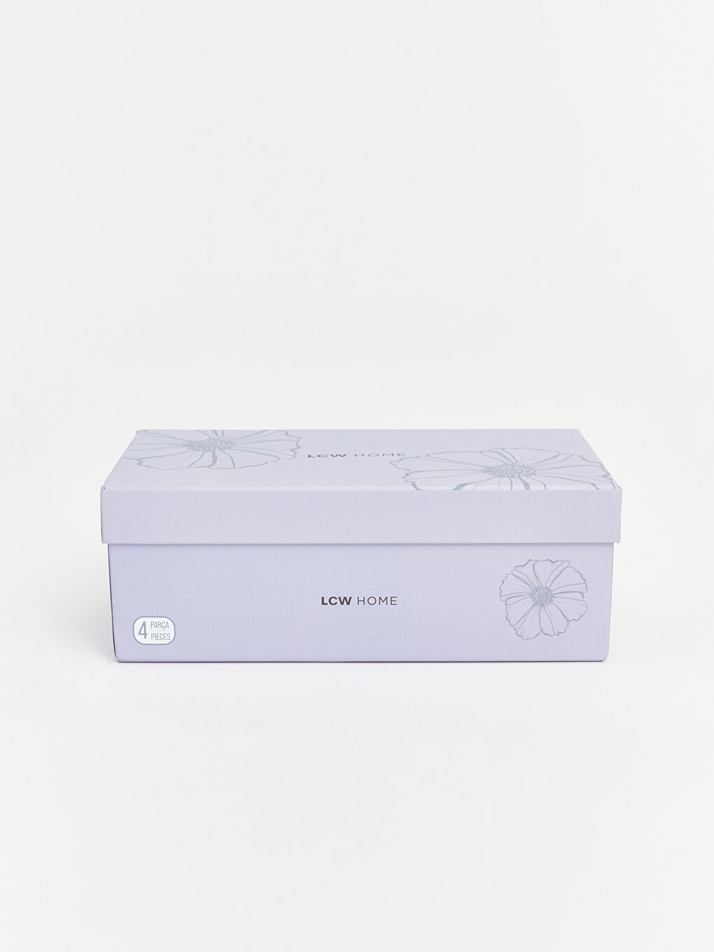 Lila Desenli 2 Kişilik Porselen Kahve Fincan Takımı 90 ml-4