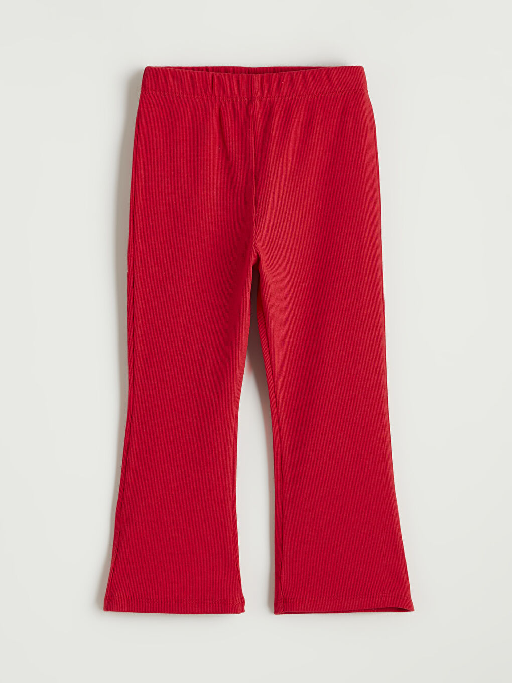 Kırmızı Kurdele Baskılı Kız Çocuk Bluz ve Tayt-2