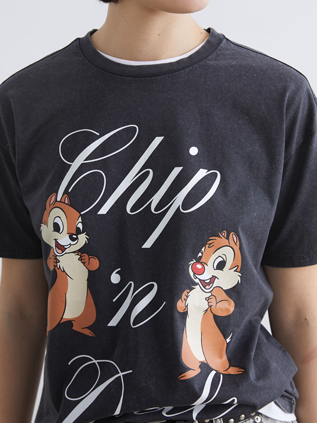 Жена Антрацит Тениска-2