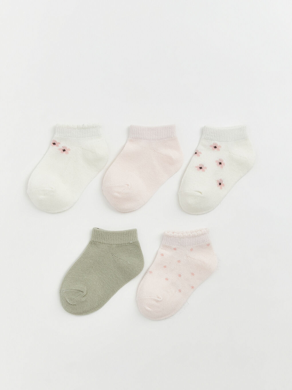 Baby Girl ECRU Trainer Socks
