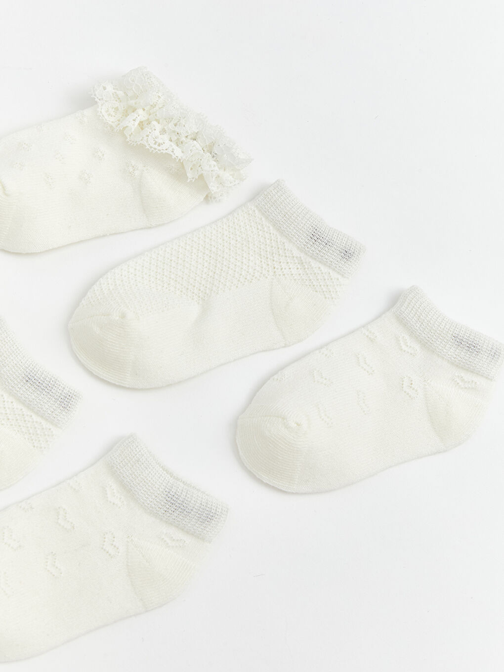 Šarene sportske čarape za bebu devojčicu, pakovanje od 5 komada-1