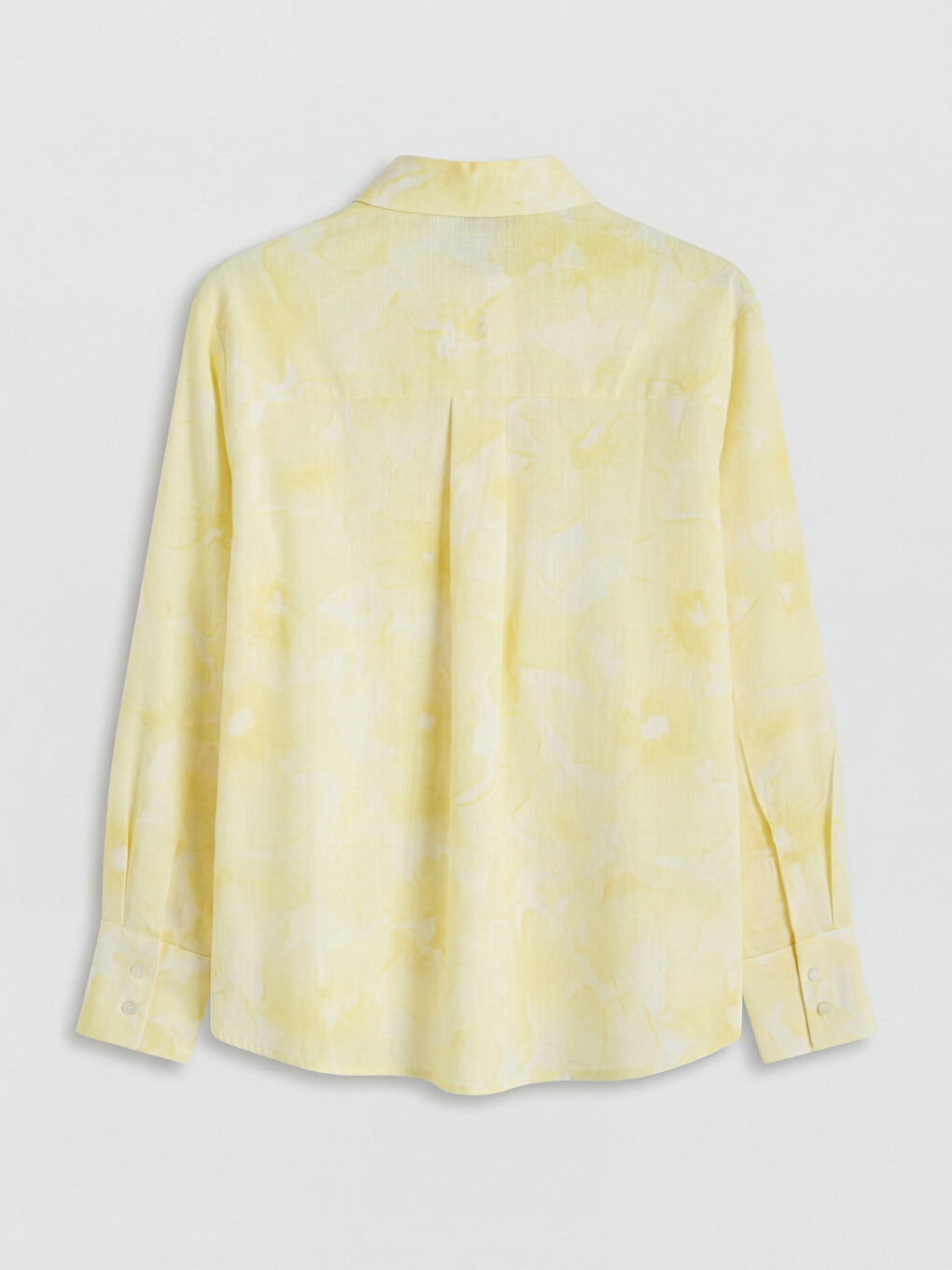 Patterned Oversize Women's Shirt-5