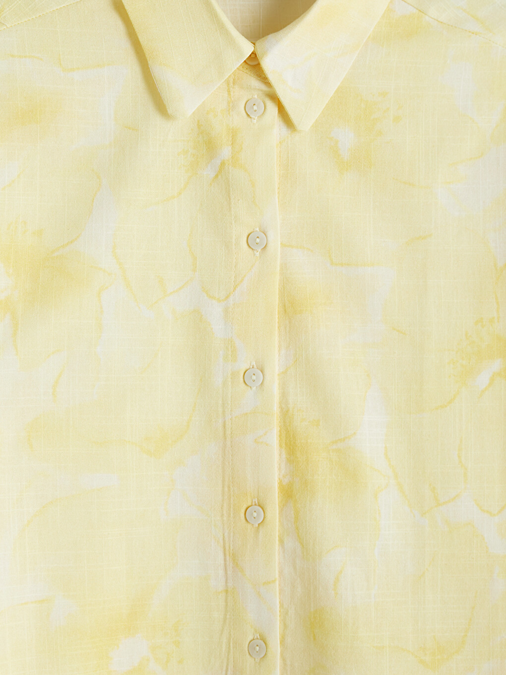 Patterned Oversize Women's Shirt-6
