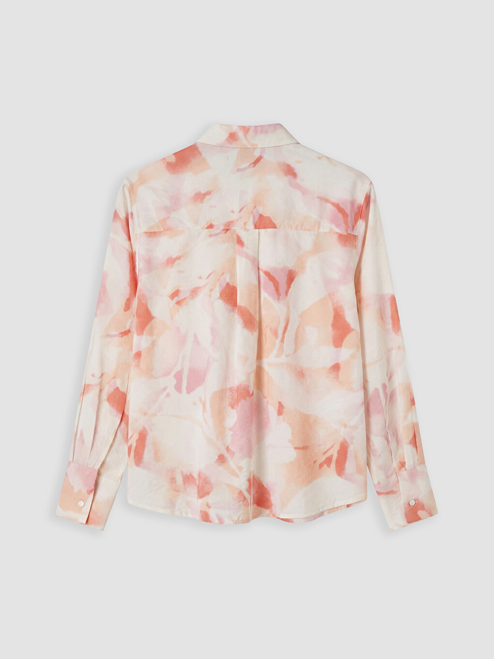 Patterned Oversize Women's Shirt-6
