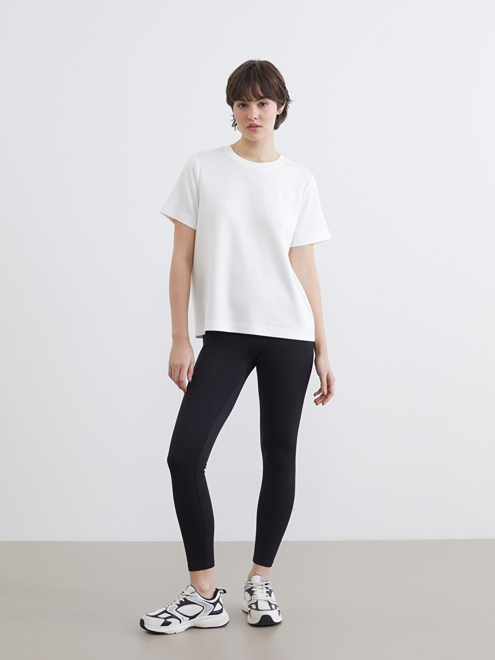 Woman WHITE T-Shirt-1