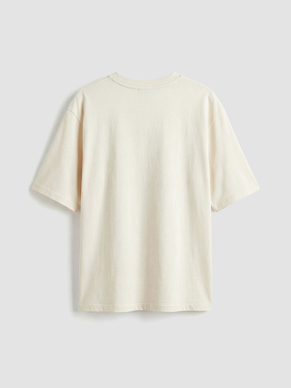 California Baskılı Oversize Kadın Tişört-5