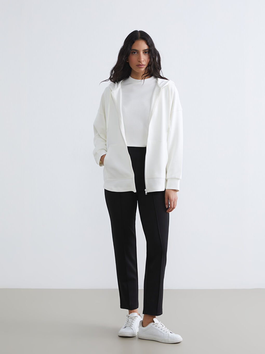 Soft Touch Women's Zip-Up Hoodie-1