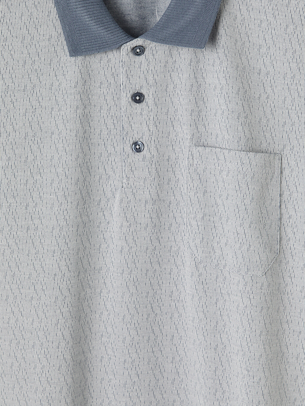 İndigo Polo Yaka Erkek Tişört-2