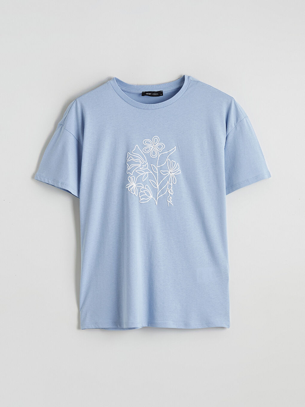 Woman BLUE T-Shirt-4