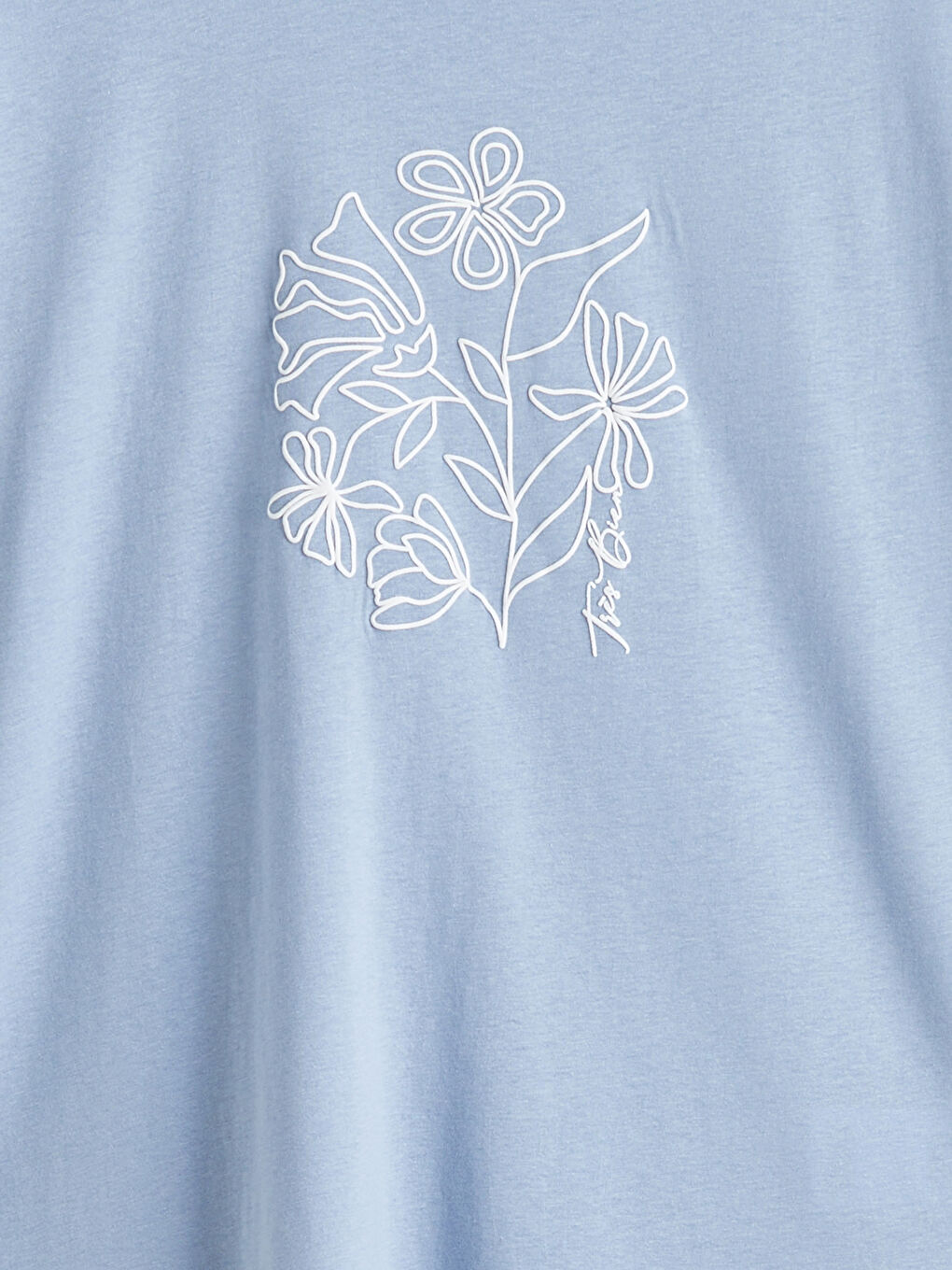 Woman BLUE T-Shirt-5