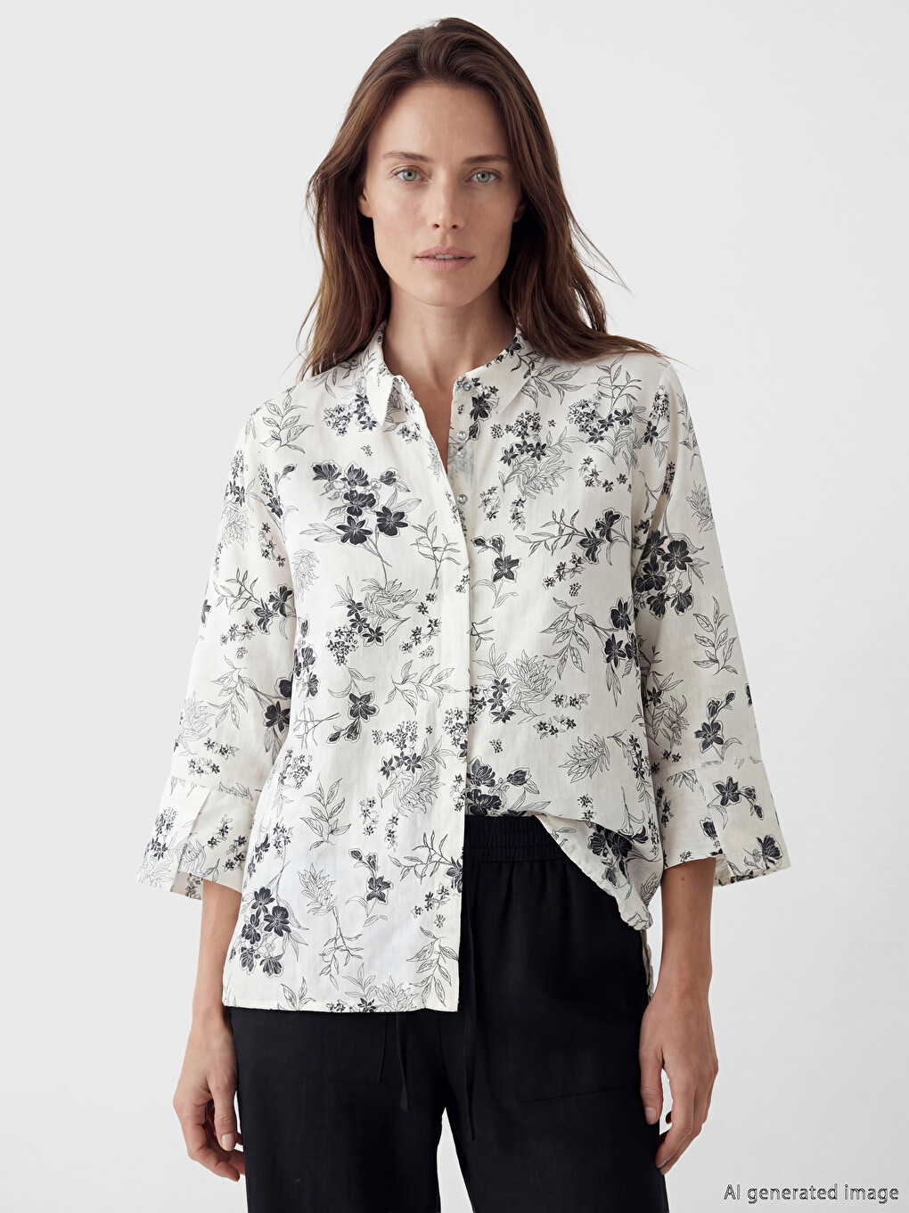 Floral Women's Shirt