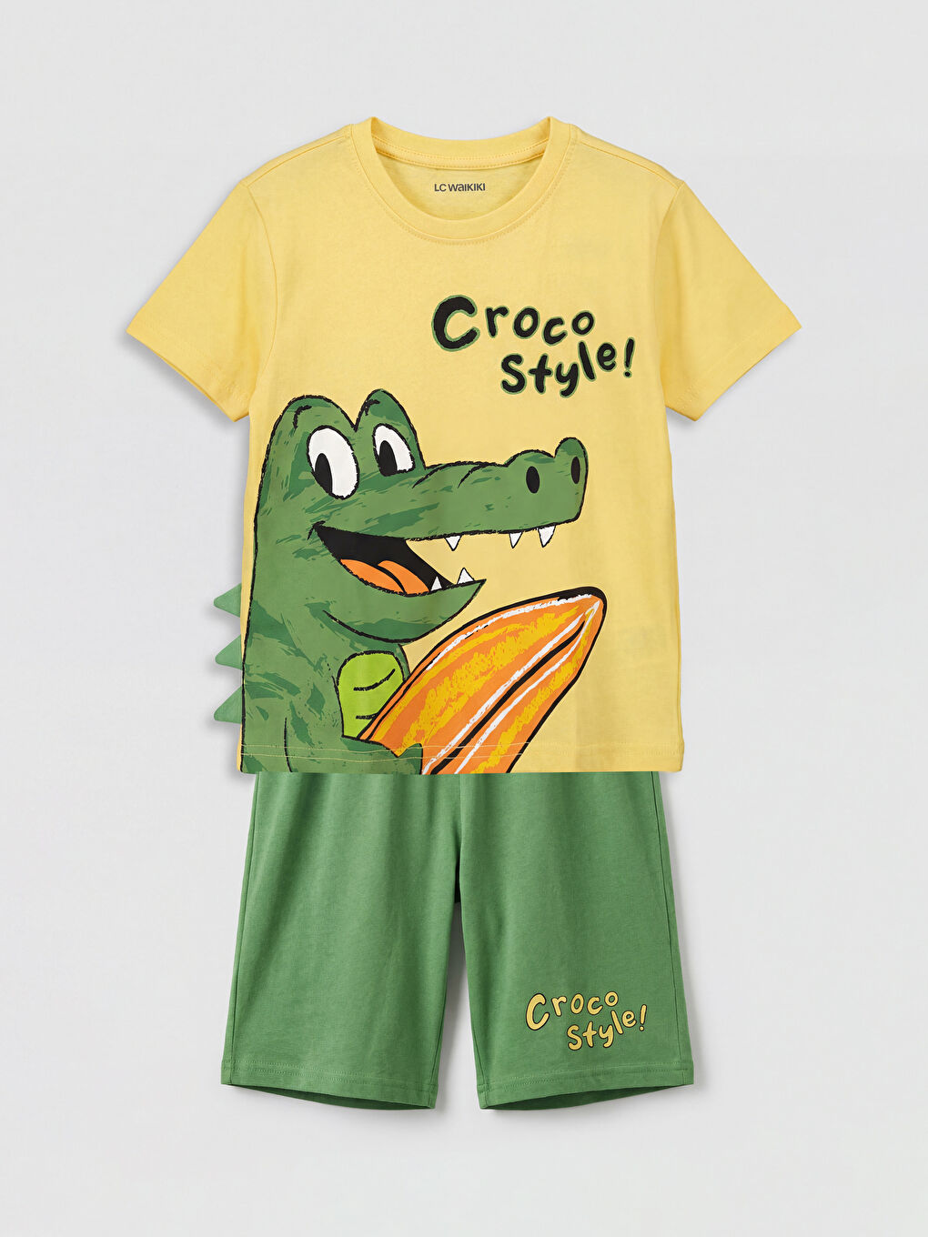 Boy YELLOW Shortie Pyjama Set