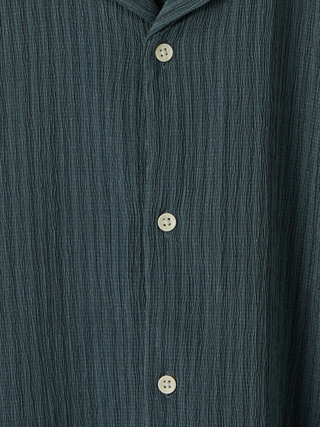 Regular Fit Striped Raschel Men's Shirt-6