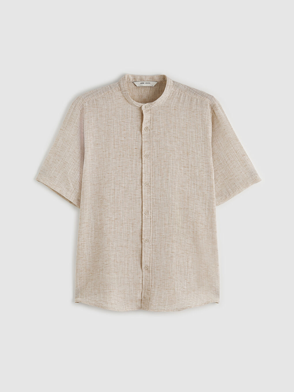 Chemise Homme à Col Officier Coupe Régulière-4