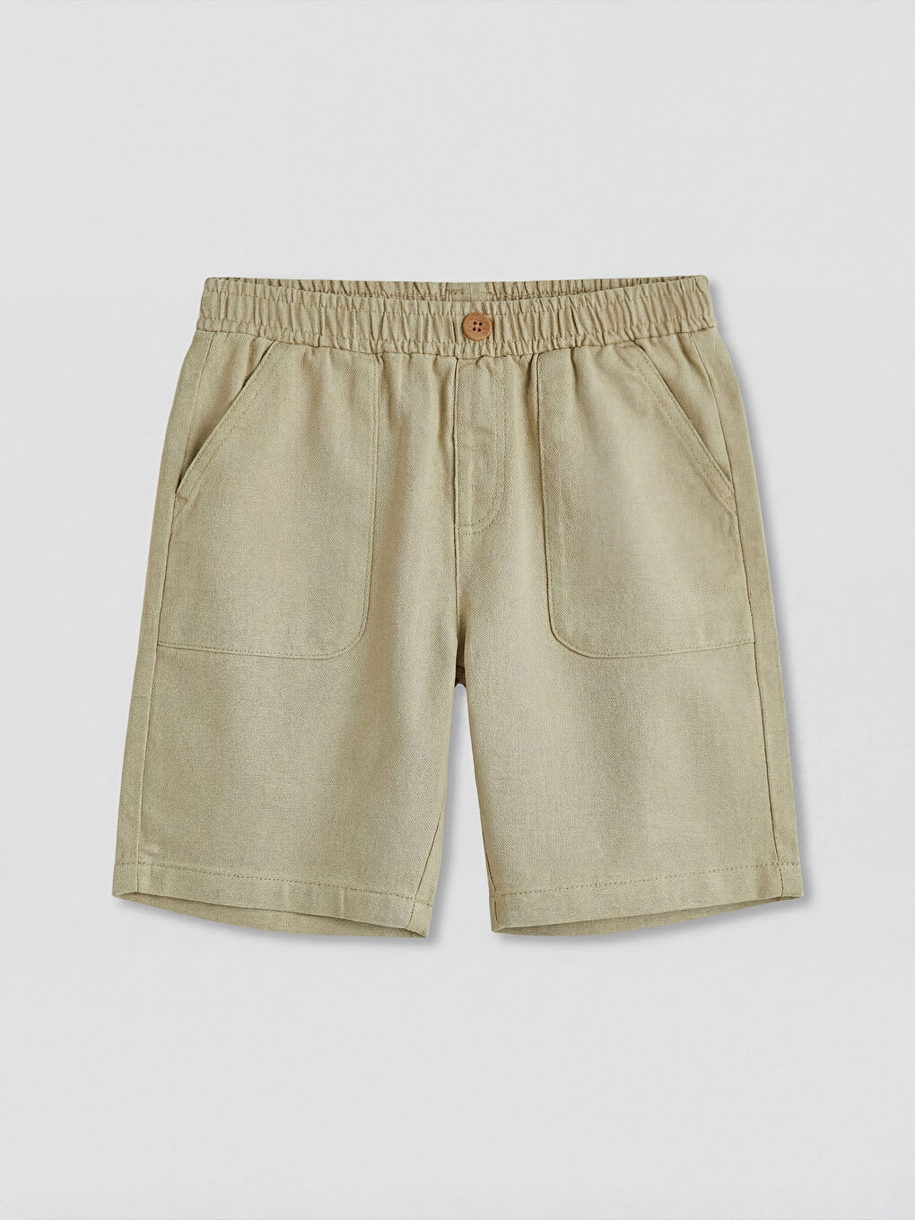 Yeşil Erkek Çocuk Gabardin Şort