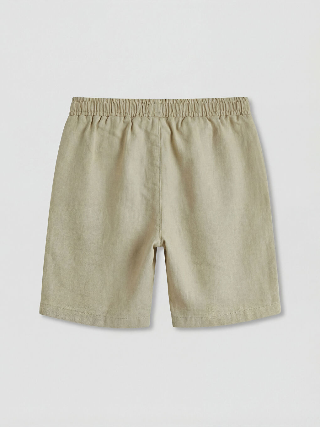 Yeşil Erkek Çocuk Gabardin Şort-1