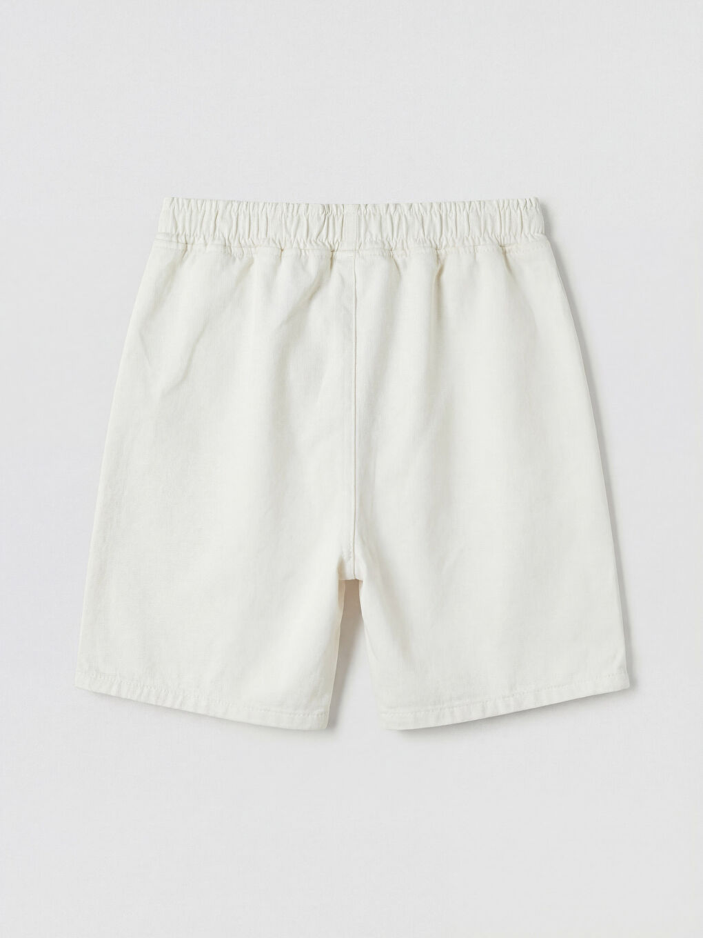 Bej Erkek Çocuk Gabardin Şort-1