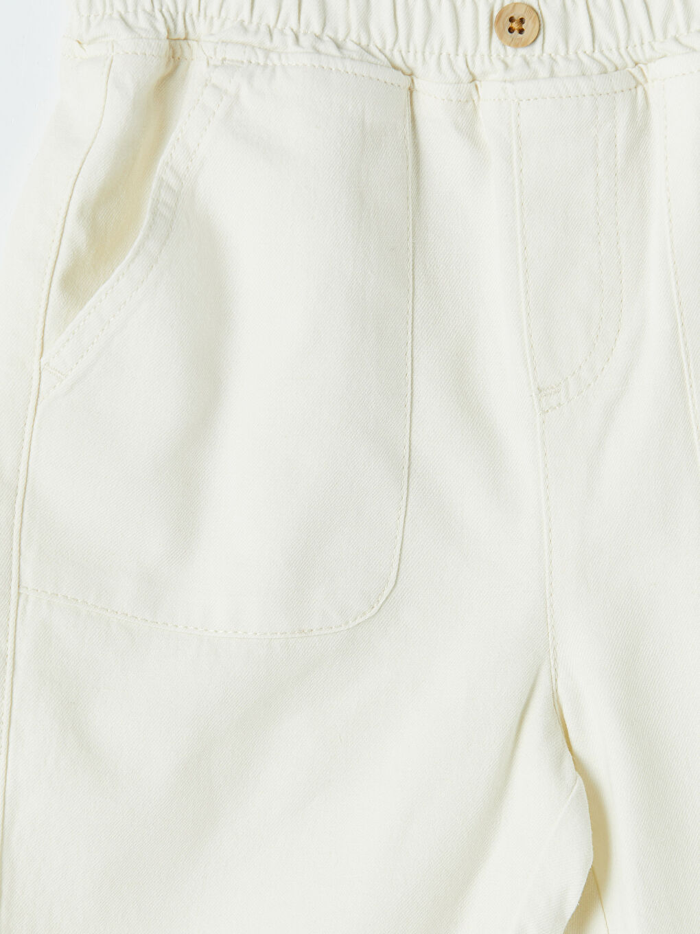 Bej Erkek Çocuk Gabardin Şort-2