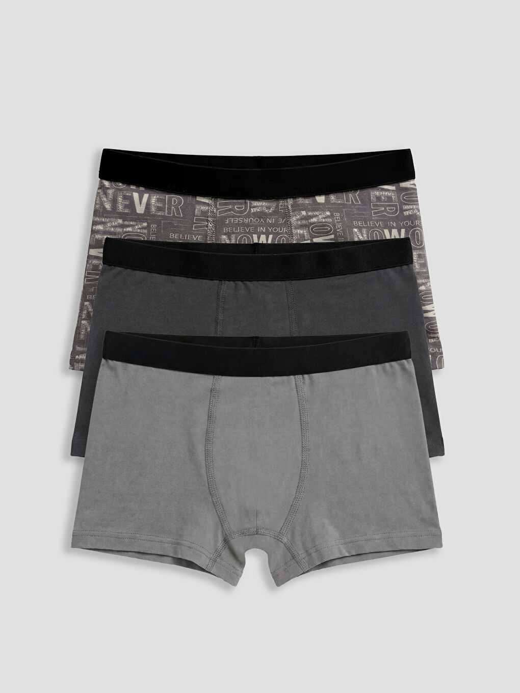 Boy BLACK Boxer Briefs-1