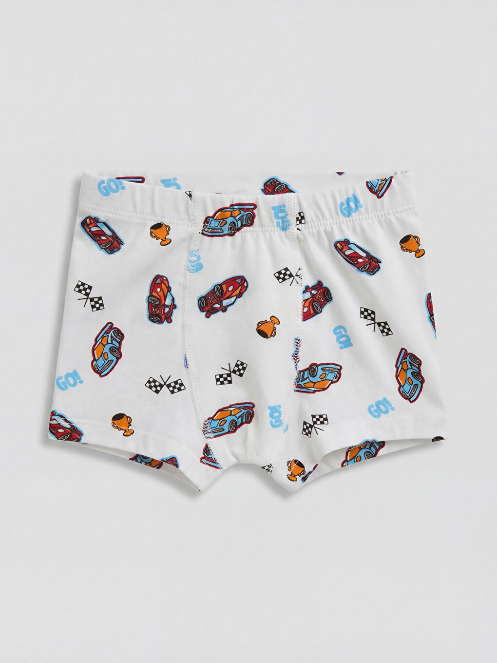 Boy WHITE Boxer Briefs-1