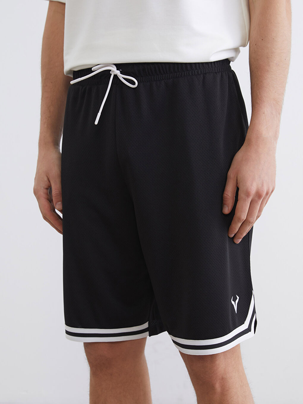 Man BLACK Active Shorts-2