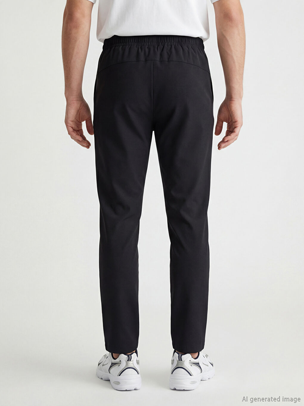 Mann SCHWARZ Jogginghose-2