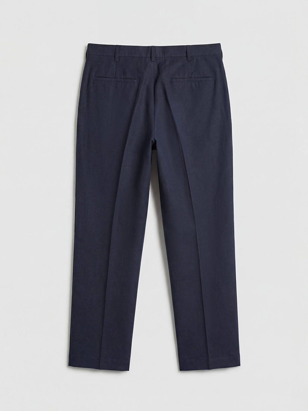 Regular Fit Linen Blend Men's Trousers-5