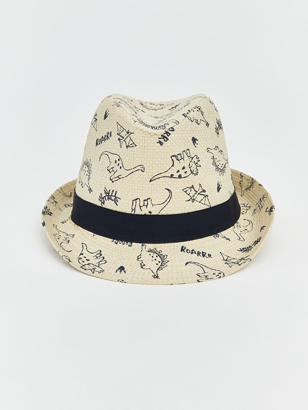 ჩვილი ბიჭი ბეჟი Fedora ქუდი