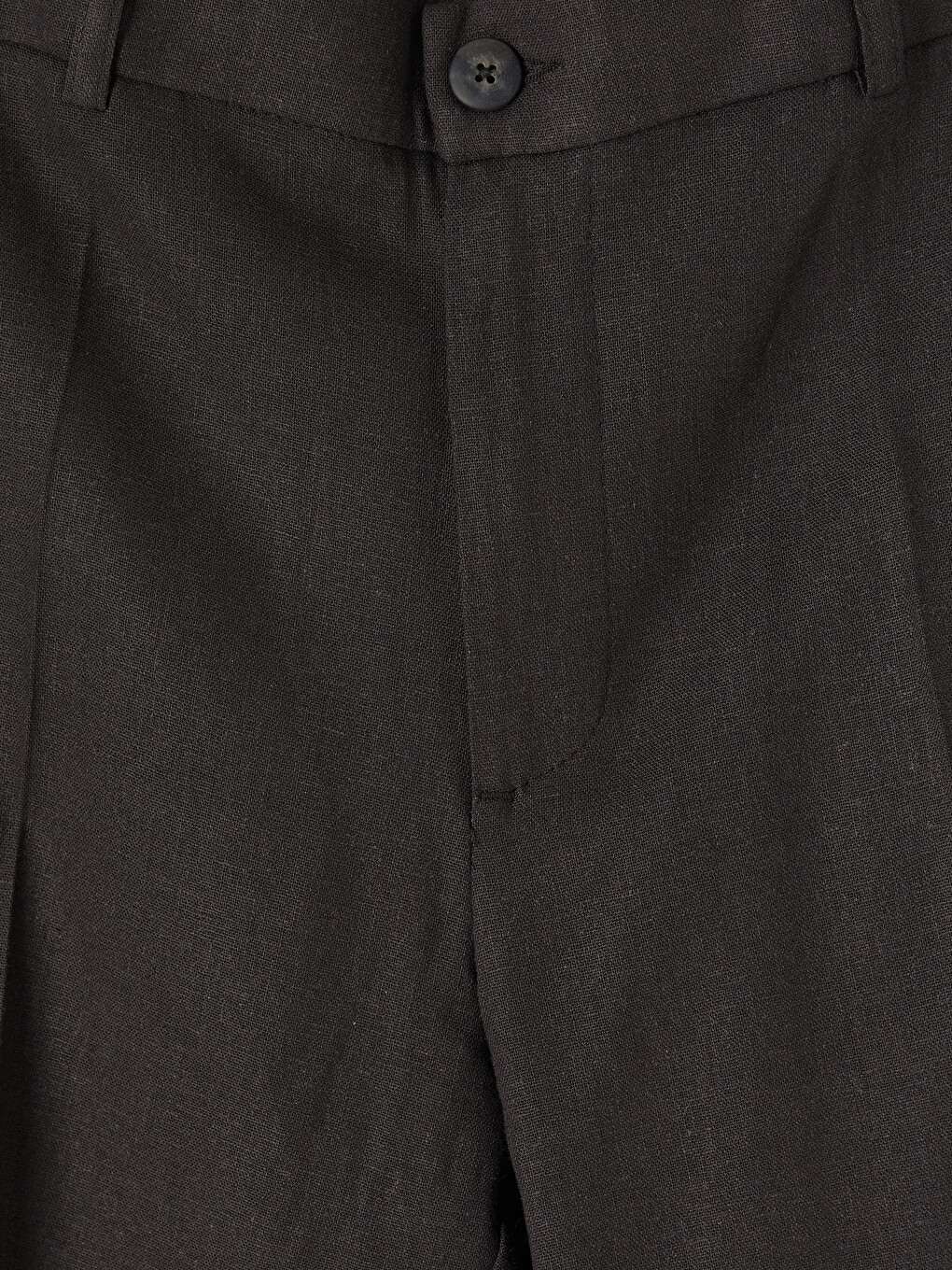 Kahverengi Regular Fit Erkek Kumaş Pantolon-1