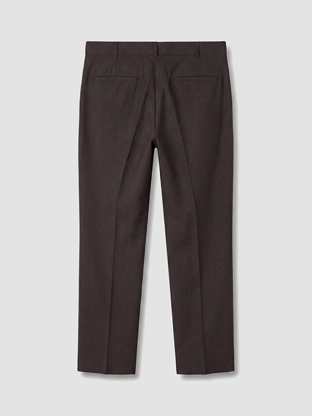Kahverengi Regular Fit Erkek Kumaş Pantolon-2