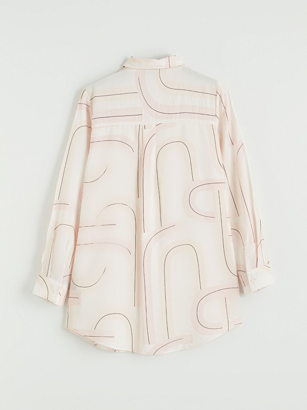 Patterned Women's Shirt Tunic-6