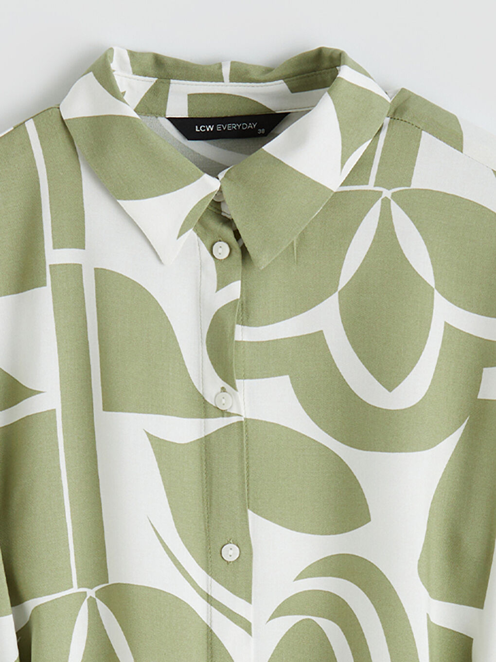 Patterned Women's Shirt Tunic-5