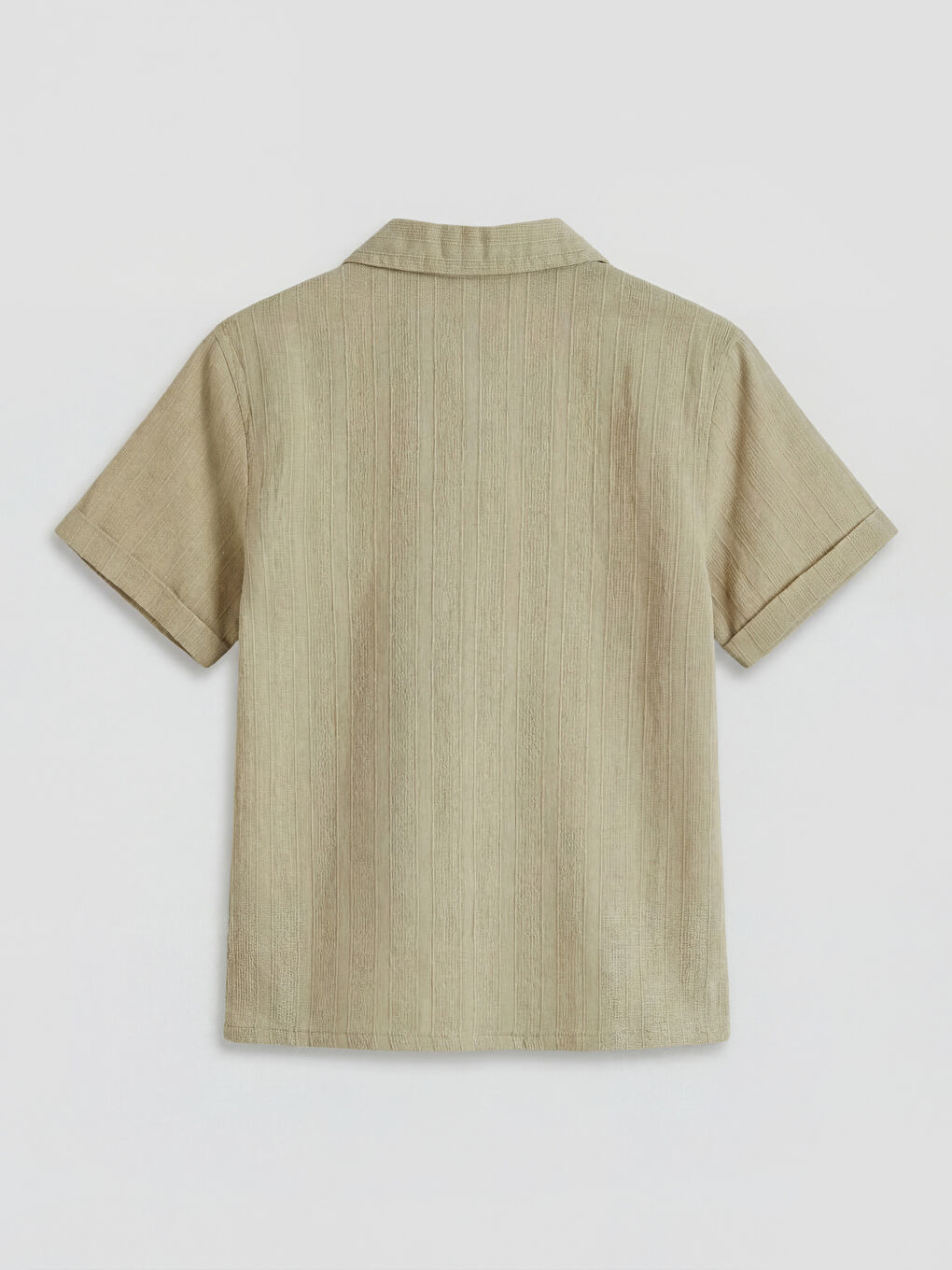 Yeşil Keten Karışımlı Erkek Çocuk Takım-2