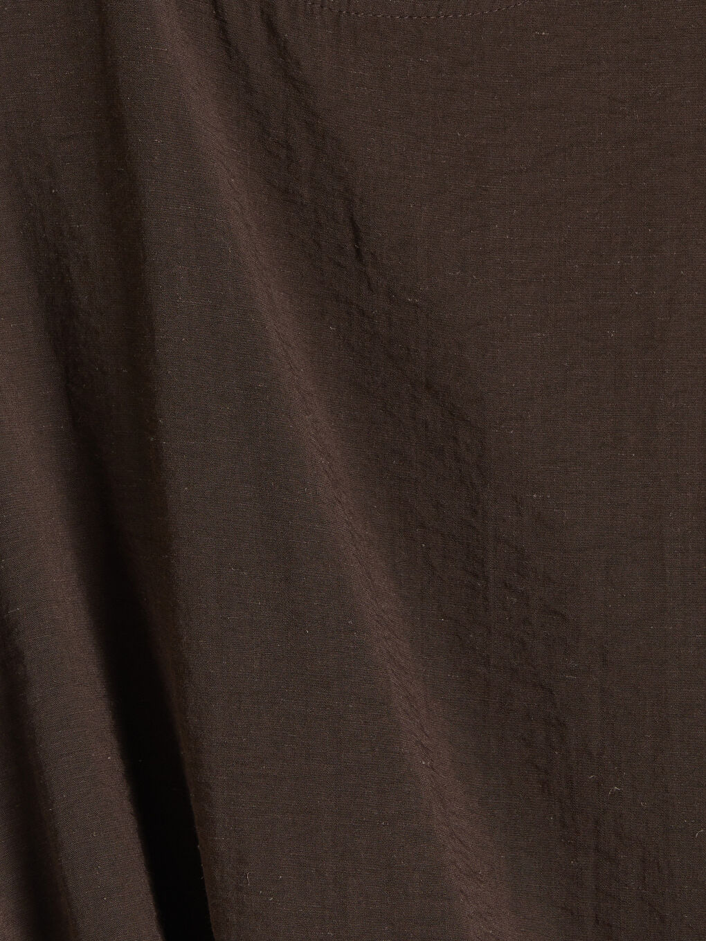 Crew Neck Linen Blend Women's Blouse-6