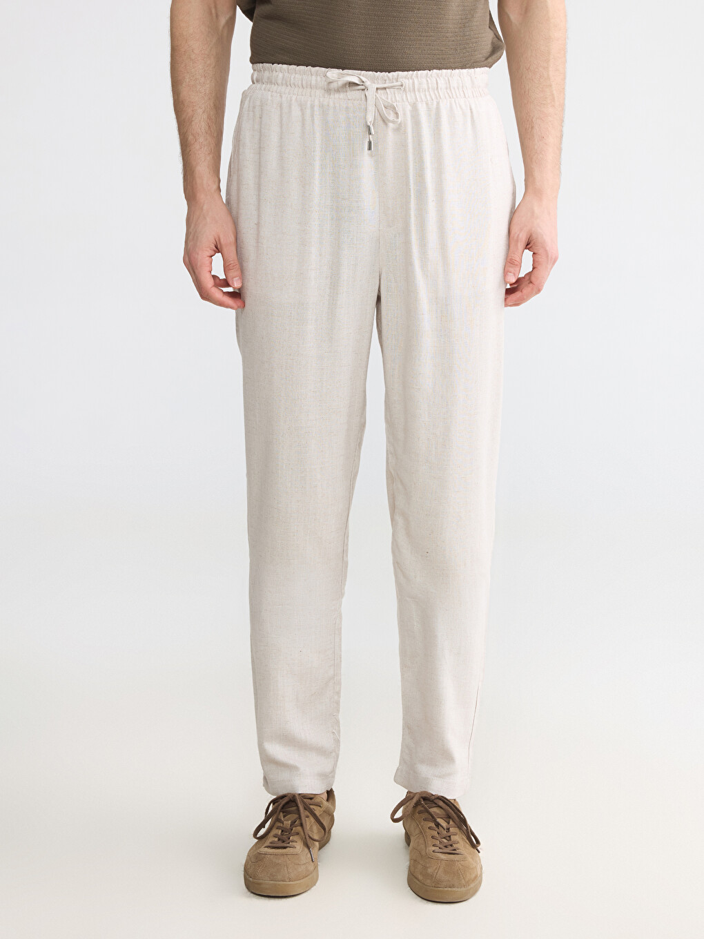 Standard Fit Men's Trousers-2
