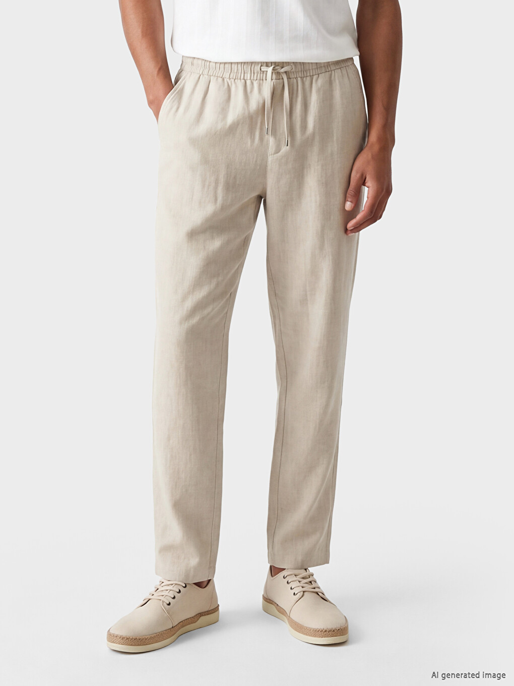 Standard Fit Men's Trousers-3