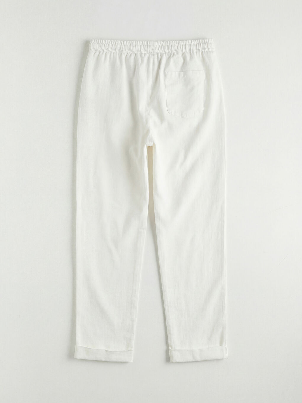 Regular Fit Dobby Fabric Men's Trousers-4