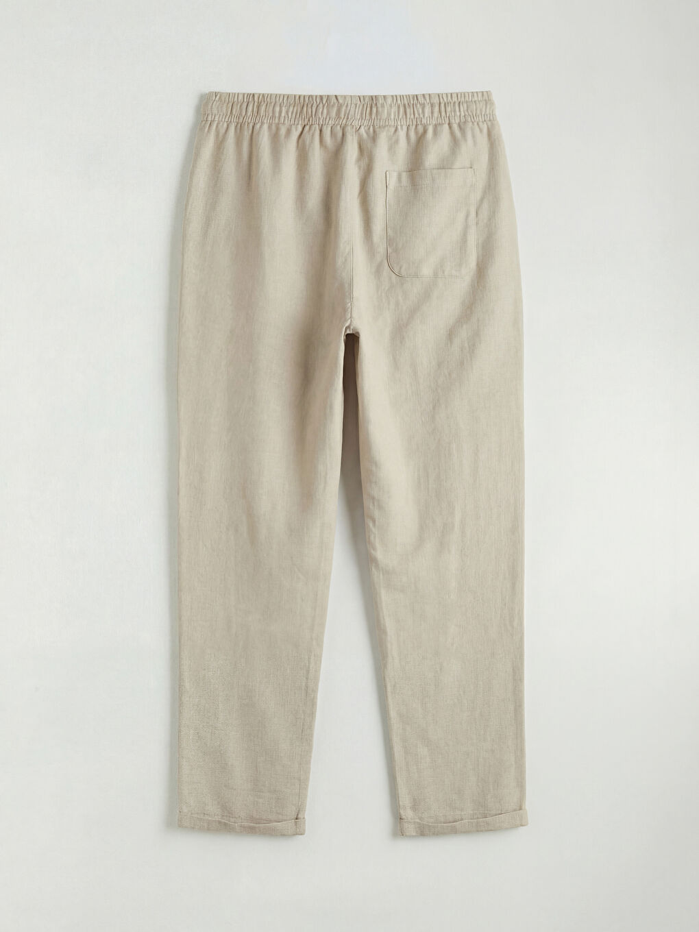 Regular Fit Dobby Fabric Men's Trousers-4