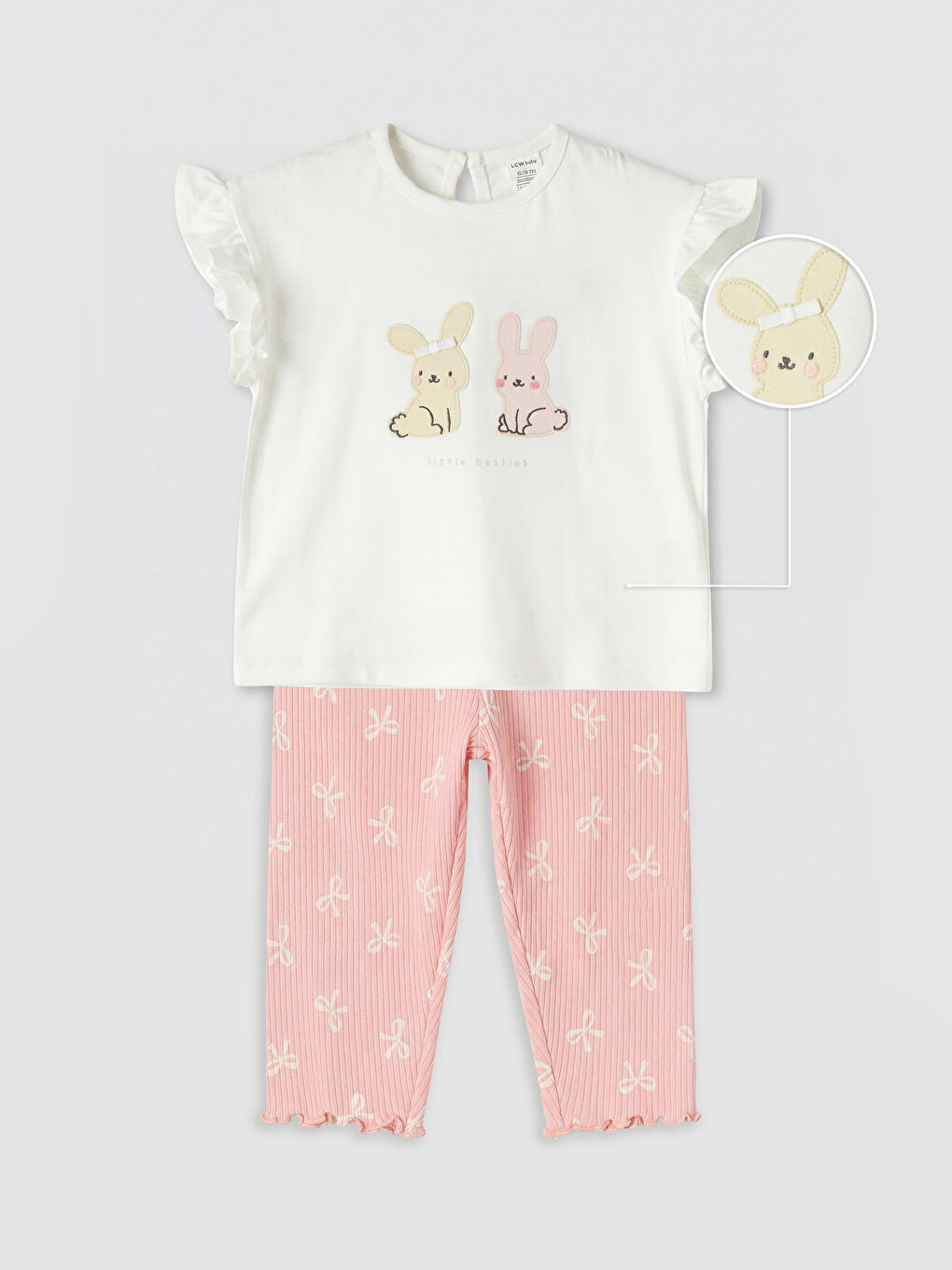 Baby Girl ECRU Set