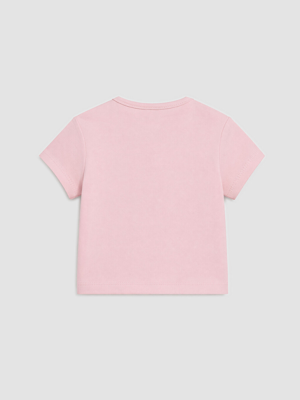 Pembe Çiçekli Kız Bebek Şortlu Takım-3