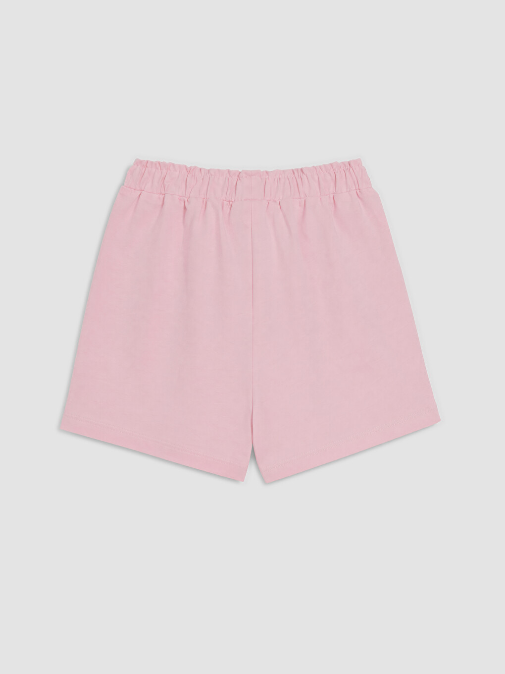 Pembe Çiçekli Kız Bebek Şortlu Takım-4