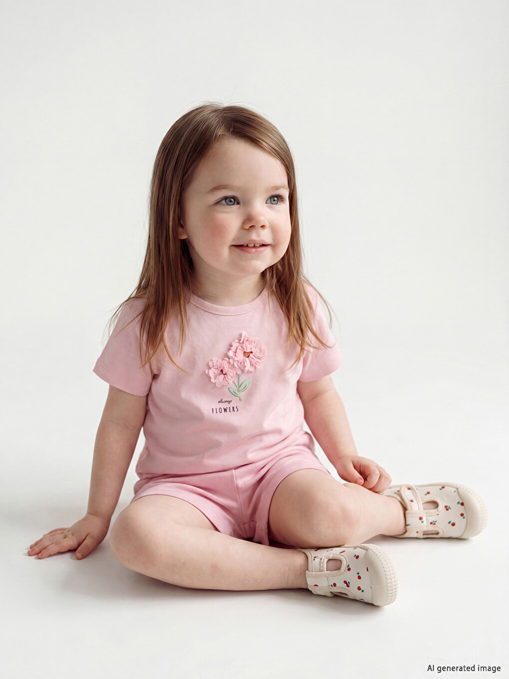 Floral Baby Girls' Shorts Set