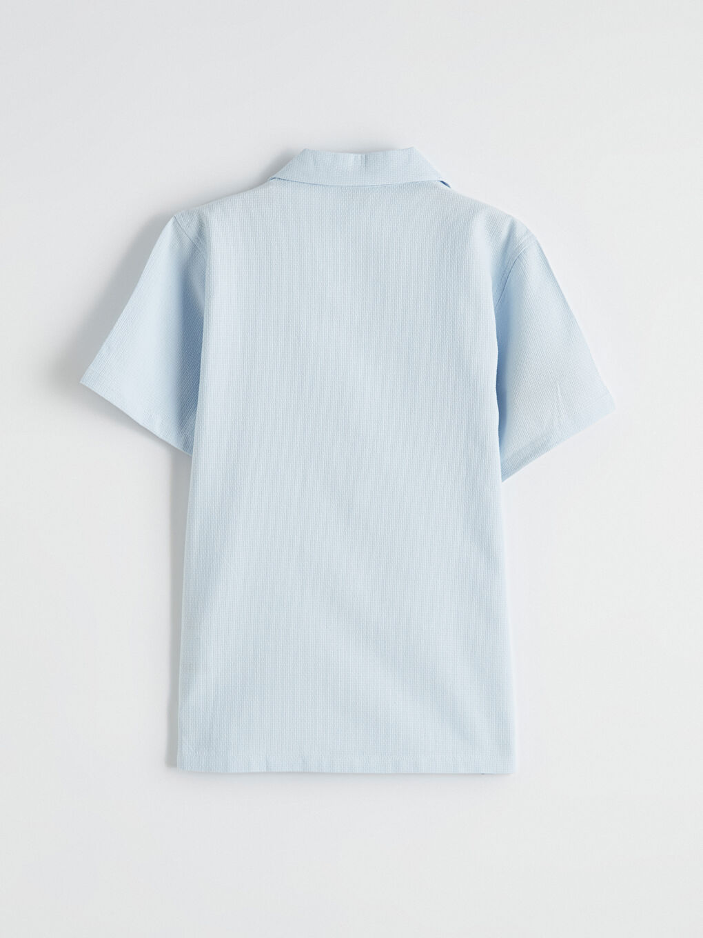 Mavi Resort Yaka Erkek Çocuk Gömlek-2