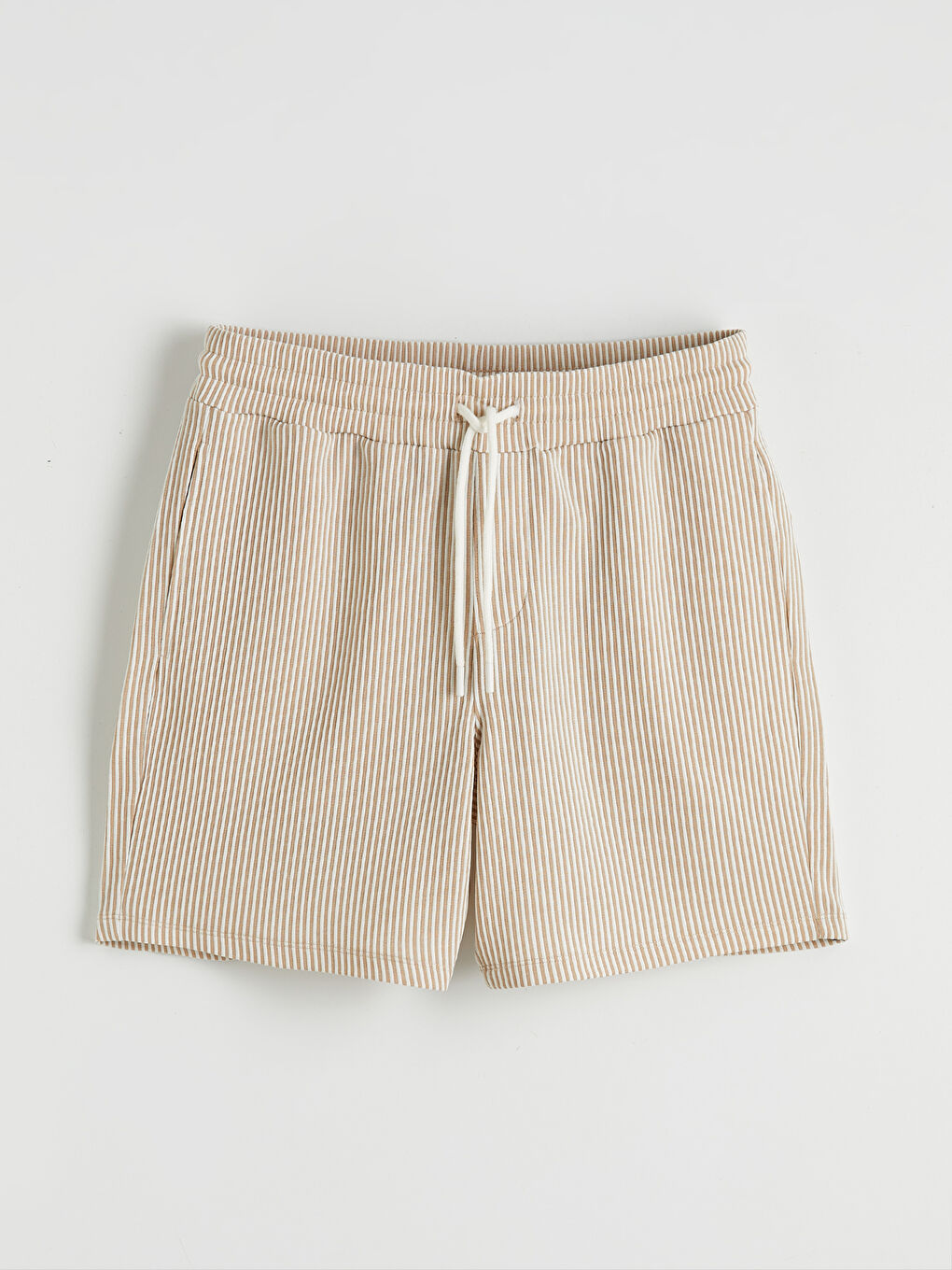 Shorts Homme Rayé Coupe Régulier-3