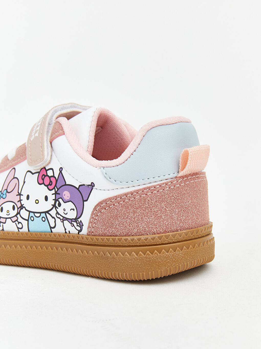 Pembe Hello Kitty Baskılı Kız Bebek Spor Ayakkabı-4